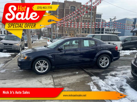 2014 Dodge Avenger for sale at Nick Jr's Auto Sales in Philadelphia PA