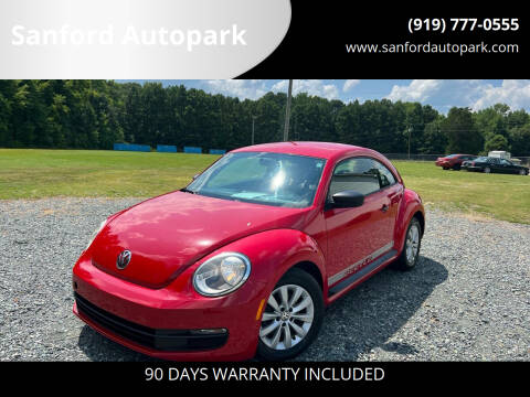 2014 Volkswagen Beetle for sale at Sanford Autopark in Sanford NC