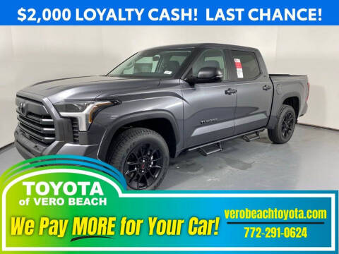 2024 Toyota Tundra for sale at PHIL SMITH AUTOMOTIVE GROUP - Toyota Kia of Vero Beach in Vero Beach FL