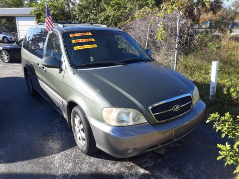 2005 Kia Sedona for sale at Easy Credit Auto Sales in Cocoa FL