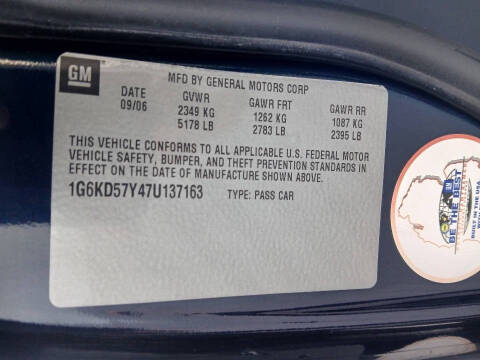 2007 Cadillac DTS Luxury I