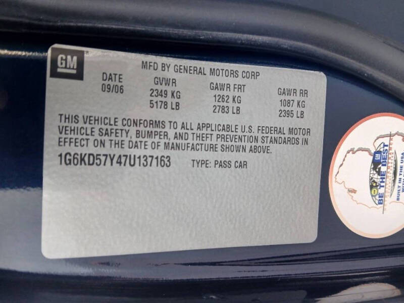 2007 Cadillac DTS Luxury I