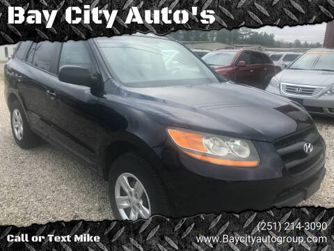 2009 Hyundai Santa Fe for sale at Bay City Auto's in Mobile AL