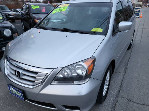 2010 Honda Odyssey for sale at Howe's Auto Sales in Lowell MA