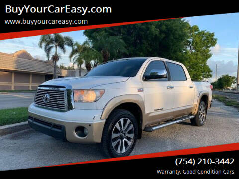 2010 Toyota Tundra for sale at BuyYourCarEasyllc.com in Hollywood FL