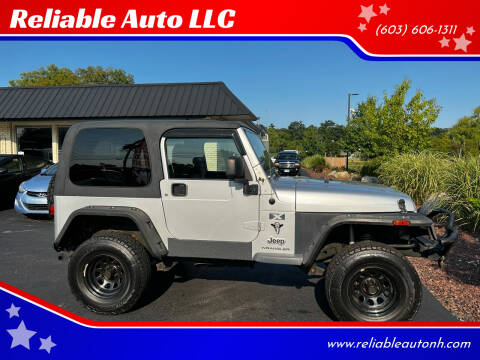 2005 Jeep Wrangler for sale at Reliable Auto LLC in Manchester NH