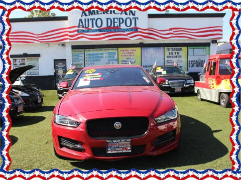 2017 Jaguar XE for sale at American Auto Depot in Modesto CA