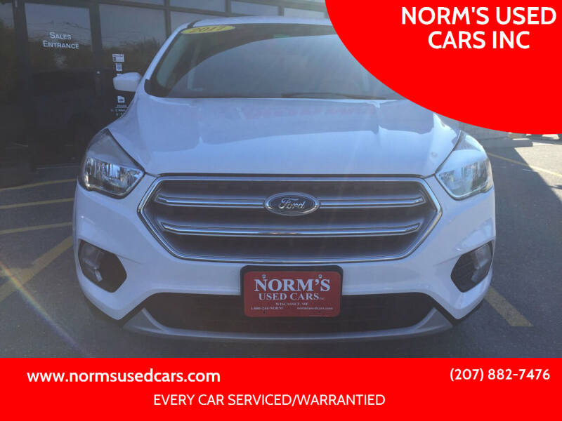 2017 Ford Escape for sale at NORM'S USED CARS INC in Wiscasset ME