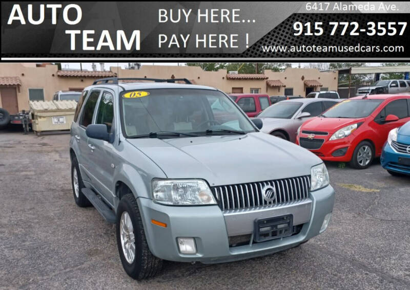 2005 Mercury Mariner for sale at AUTO TEAM in El Paso TX