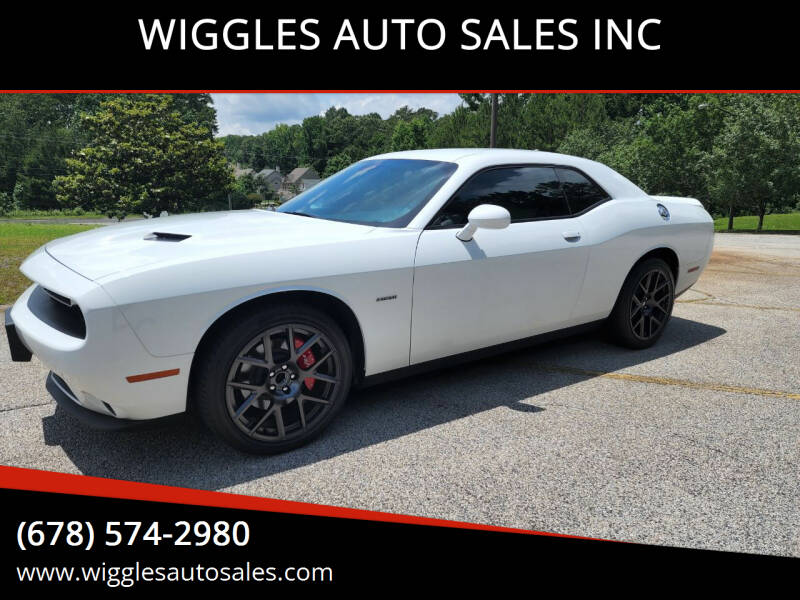 2018 Dodge Challenger for sale at WIGGLES AUTO SALES INC in Mableton GA