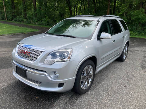 2012 GMC Acadia for sale at Lou Rivers Used Cars in Palmer MA