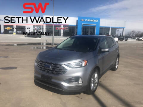 2022 Ford Edge for sale at Seth Wadley Chevy Perry in Perry OK