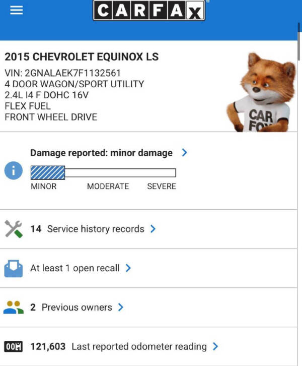 2015 Chevrolet Equinox LS