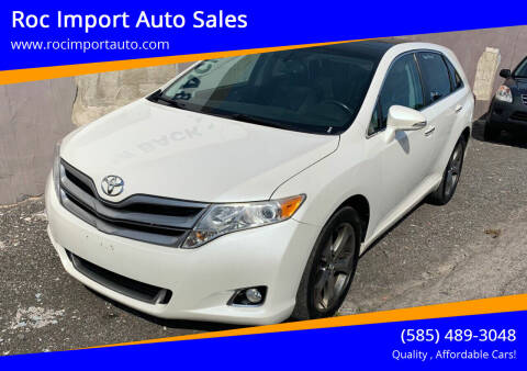 2013 Toyota Venza for sale at Roc Import Auto Sales in Rochester NY