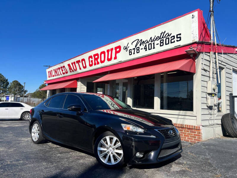 2016 Lexus IS 200t for sale at Unlimited Auto Group of Marietta in Marietta GA