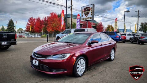 2015 Chrysler 200 for sale at PRESTIGE AUTO CENTER LLC in Salem OR