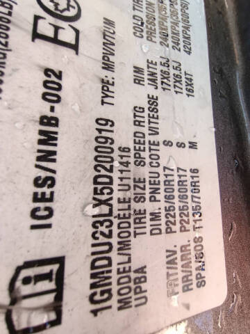 2005 Pontiac Montana SV6 1SA