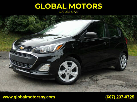 2019 Chevrolet Spark for sale at GLOBAL MOTORS in Binghamton NY