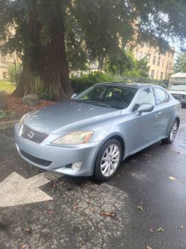 2007 Lexus IS 250 for sale at RICKIES AUTO, LLC. in Portland OR