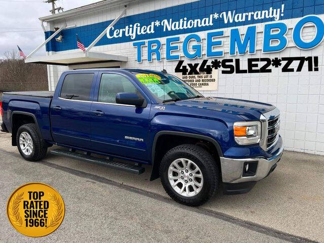 2014 GMC Sierra 1500 for sale at TREGEMBO MOTORS in Bentleyville PA