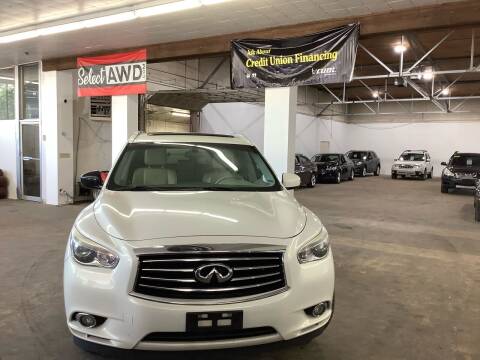 2013 Infiniti JX35 for sale at Select AWD in Provo UT