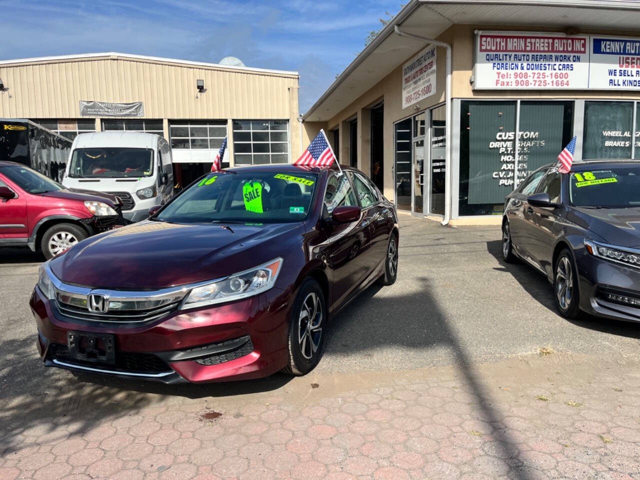 2016 Honda Accord for sale at Kenny Auto Sales in Manville, NJ