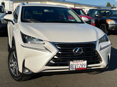 2015 Lexus NX 200t for sale at Royal AutoSport in Elk Grove CA