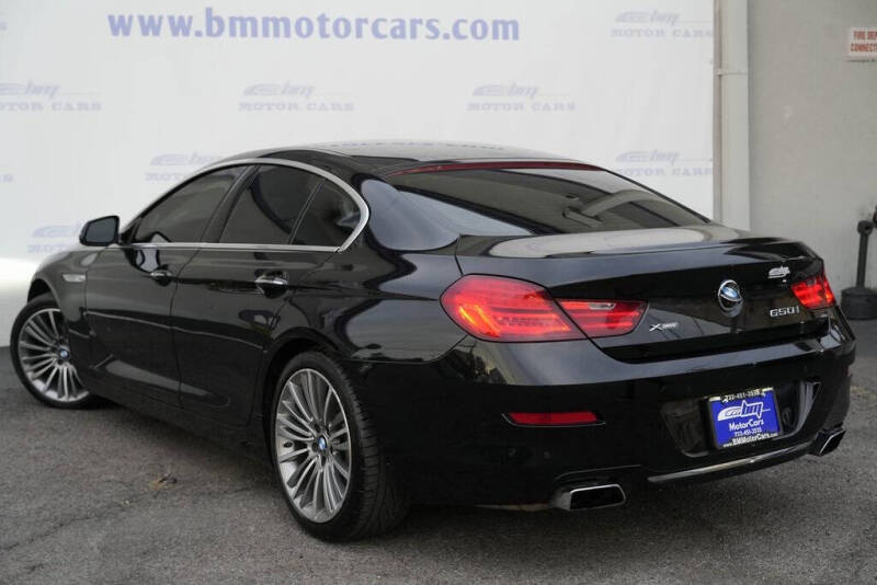2016 BMW 6 Series 650i xDrive Gran Coupe