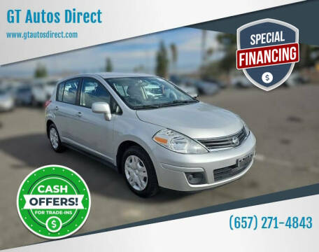 2011 Nissan Versa for sale at GT Autos Direct in Garden Grove CA