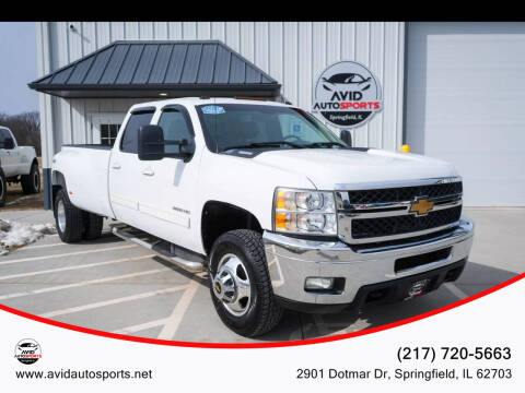 2012 Chevrolet Silverado 3500HD for sale at AVID AUTOSPORTS in Springfield IL