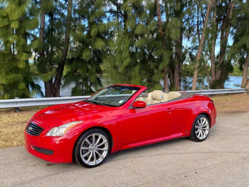 2009 Infiniti G37 Convertible for sale at Import Haven in Davie FL
