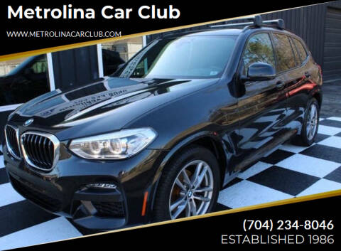 2020 BMW X3 for sale at Metrolina Car Club in Stallings NC