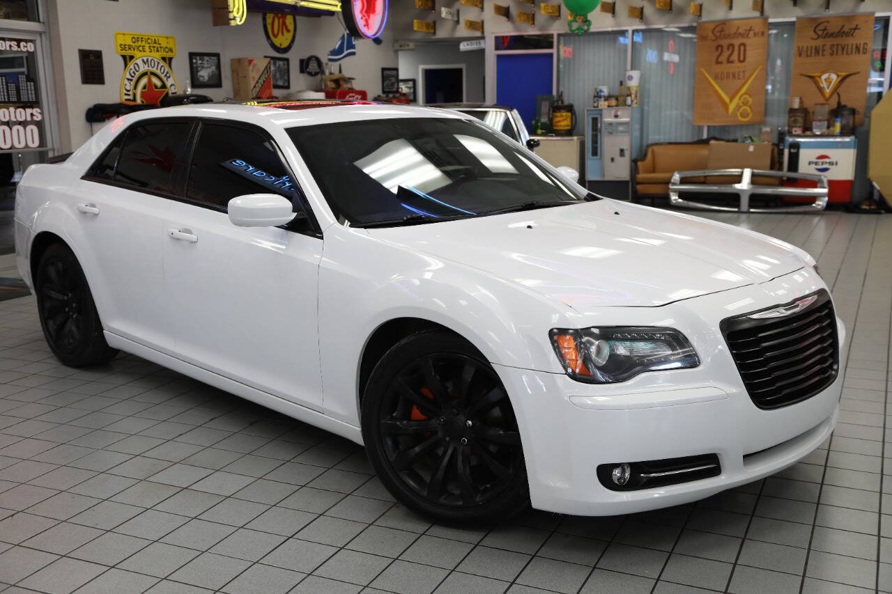 White 2014 Chrysler 300 S S 4dr Sedan 1