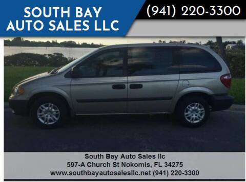 2005 Dodge Caravan for sale at South Bay Auto Sales llc in Nokomis FL