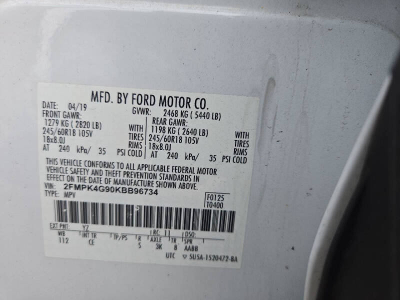 2019 Ford Edge SE