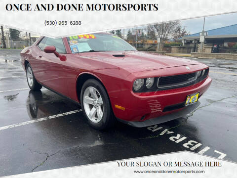 2010 Dodge Challenger for sale at Once and Done Motorsports in Chico CA