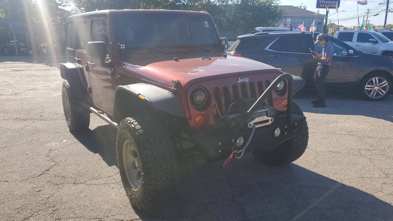 Used Car 2012 Jeep Wrangler Unlimited  Sport 4x4 4dr Suv For Sale Under $20,000 In San Antonio, Texas