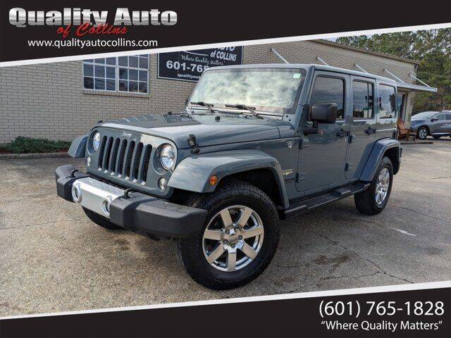 2015 Jeep Wrangler Unlimited for sale at Quality Auto of Collins in Collins MS