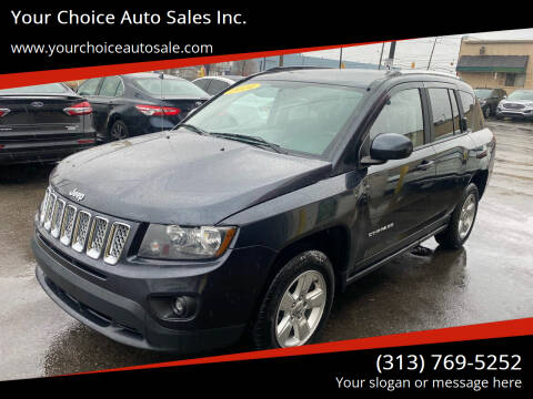 2014 Jeep Compass for sale at Your Choice Auto Sales Inc. in Dearborn MI