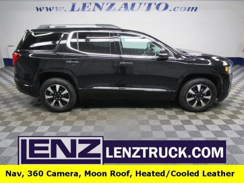 2021 GMC Acadia for sale at LENZ TRUCK CENTER in Fond Du Lac WI