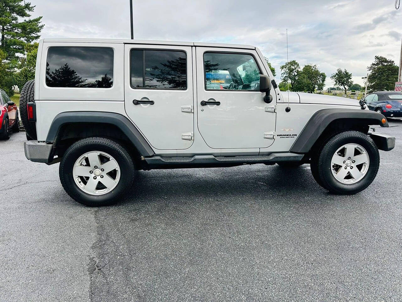 2011 Jeep Wrangler Unlimited for sale at Sams Auto Repair & Sales LLC in Harrisburg, PA