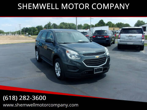 2017 Chevrolet Equinox for sale at SHEMWELL MOTOR COMPANY in Red Bud IL