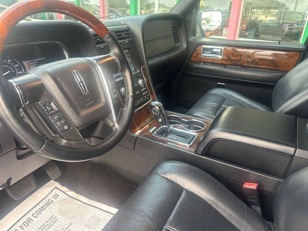 2015 Lincoln Navigator for sale at Tropical Auto Sales in North Palm Beach, FL