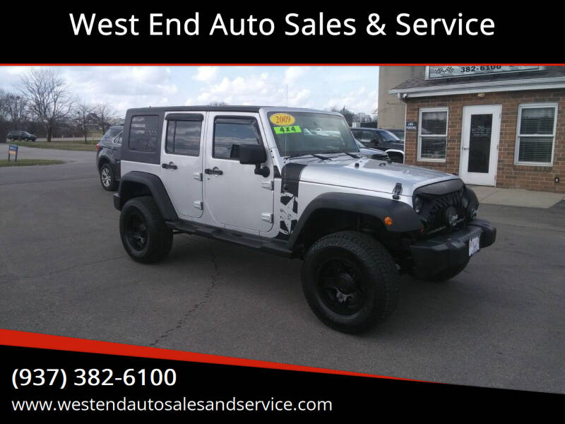 2009 Jeep Wrangler Unlimited for sale at West End Auto Sales & Service in Wilmington OH