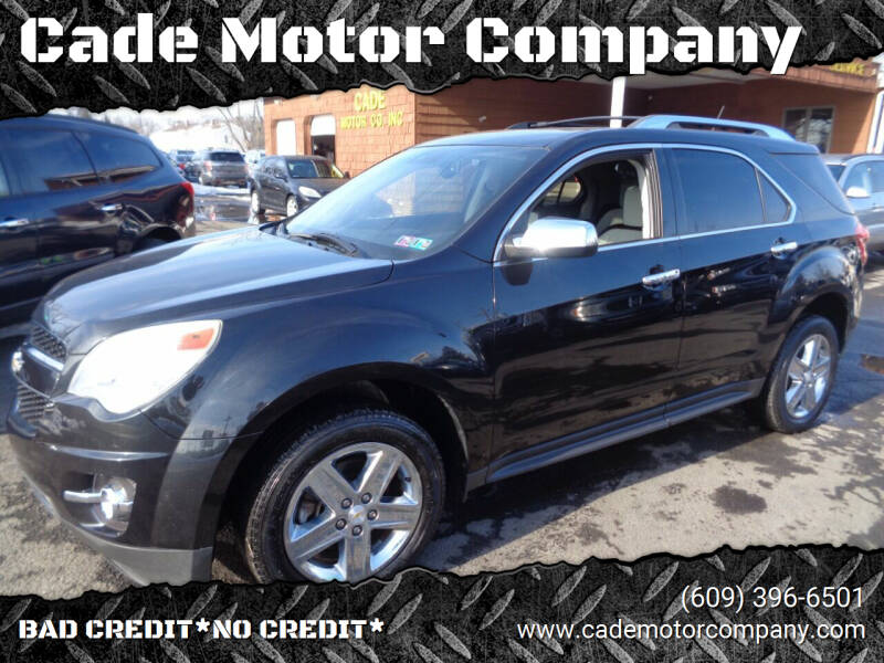 2015 Chevrolet Equinox for sale at Cade Motor Company in Lawrence Township NJ
