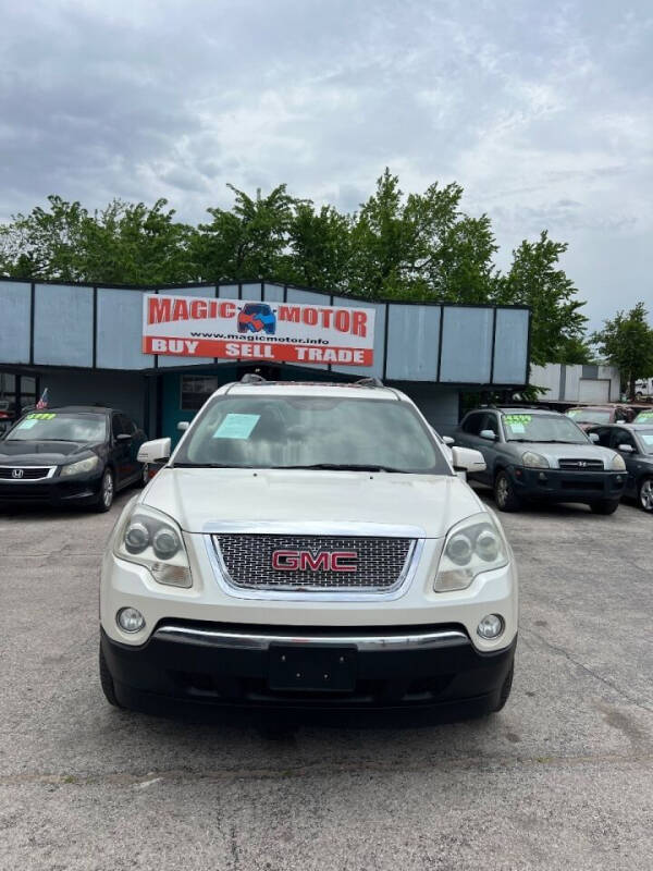 2012 GMC Acadia for sale at Magic Motor in Bethany OK