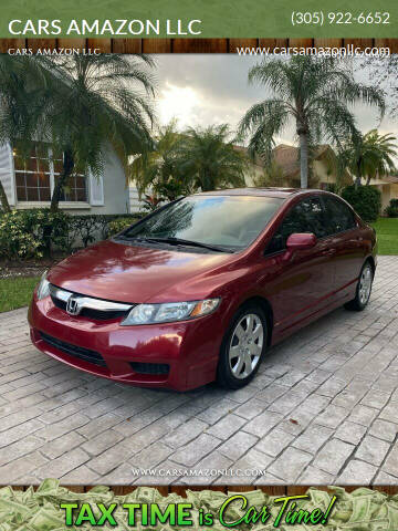 2009 Honda Civic for sale at CARS AMAZON LLC in Miami FL