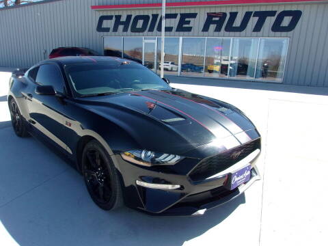2020 Ford Mustang for sale at Choice Auto in Carroll IA