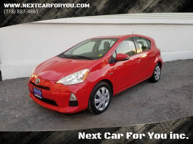 2012 Toyota Prius c for sale at Next Car For You inc. in Brooklyn NY