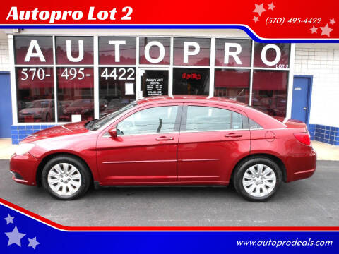 2014 Chrysler 200 for sale at Autopro Lot 2 in Sunbury PA